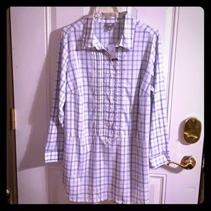 J. Jill 3/4 button down Tunic